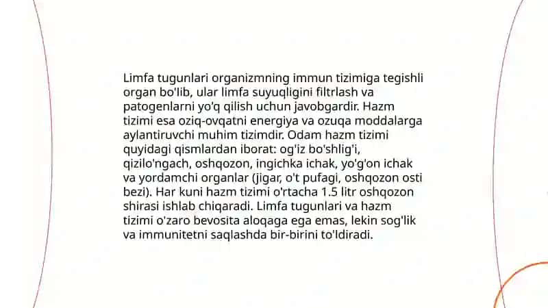 Hazm nayining limfoid tuzilmalari 4