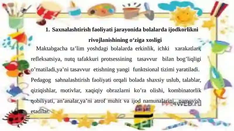 Syujetli-rolli o‘yinlar va sahnalashtirish markazi 4