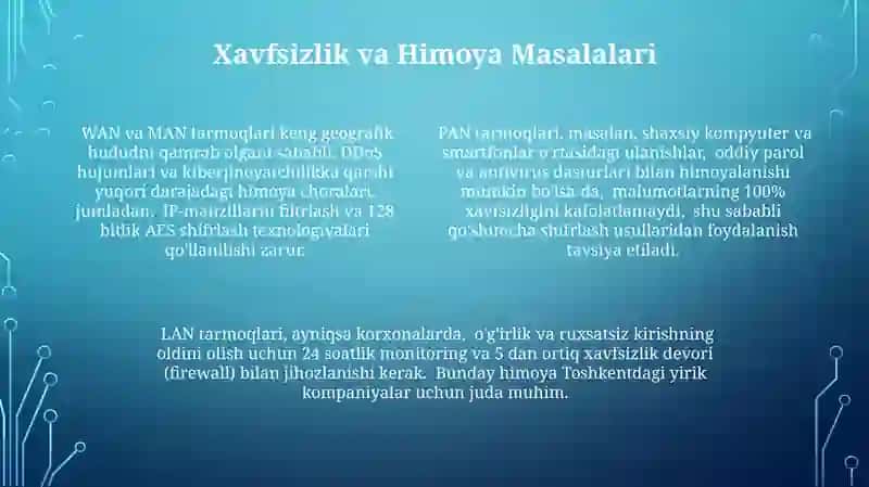 WAN tarmoqlar haqida ma'lumot 4