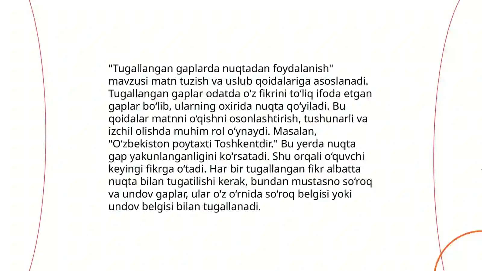 Punktuatsiya qoidalari 4