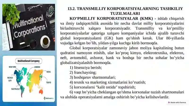 XALQARO BOZORGA YO’NALTIRILGAN MARKETINGXIZMATINI YARATISH 4