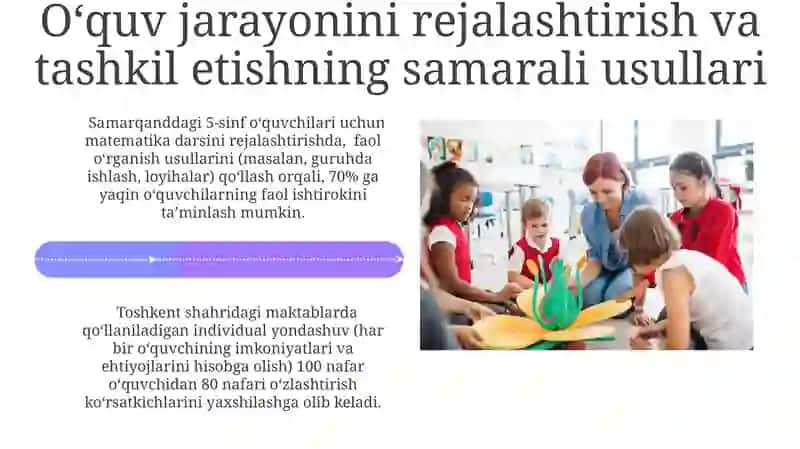 Boshlanĝich ta'lim didaktikasida sifatli va samarali ta'limni ta'minlash yo'llari 4