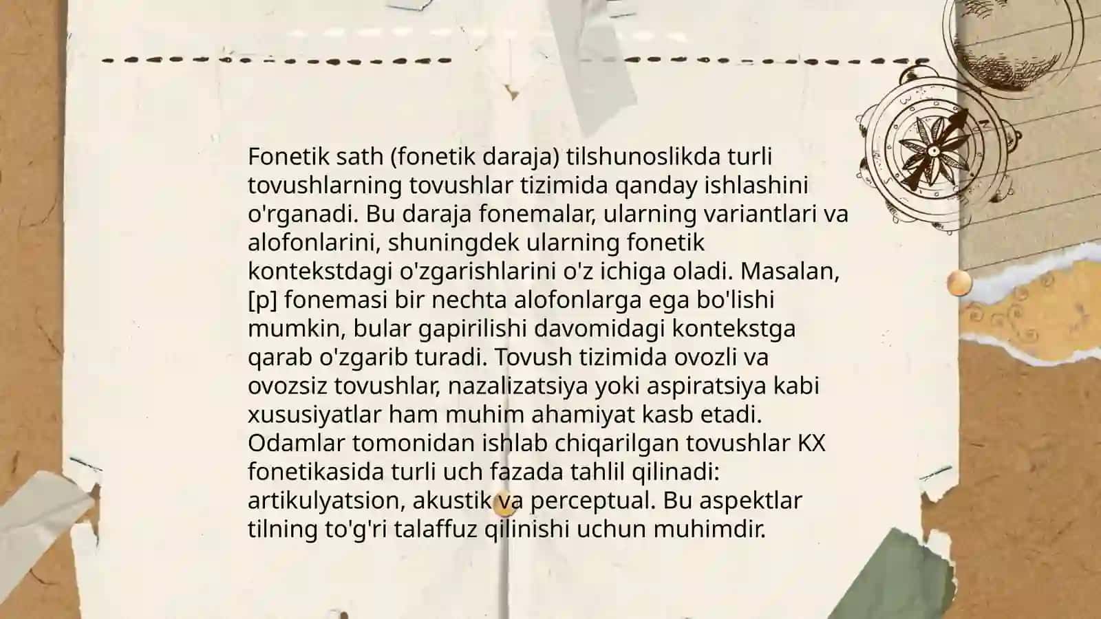 Til sathlari belgilari 4