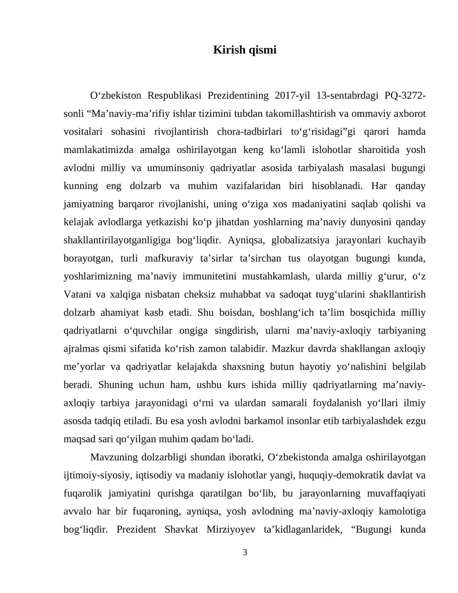 Manaviy axloqiy tarbiya ni amalga oshirishda milliy qadriyatlar ning oʻrni 4