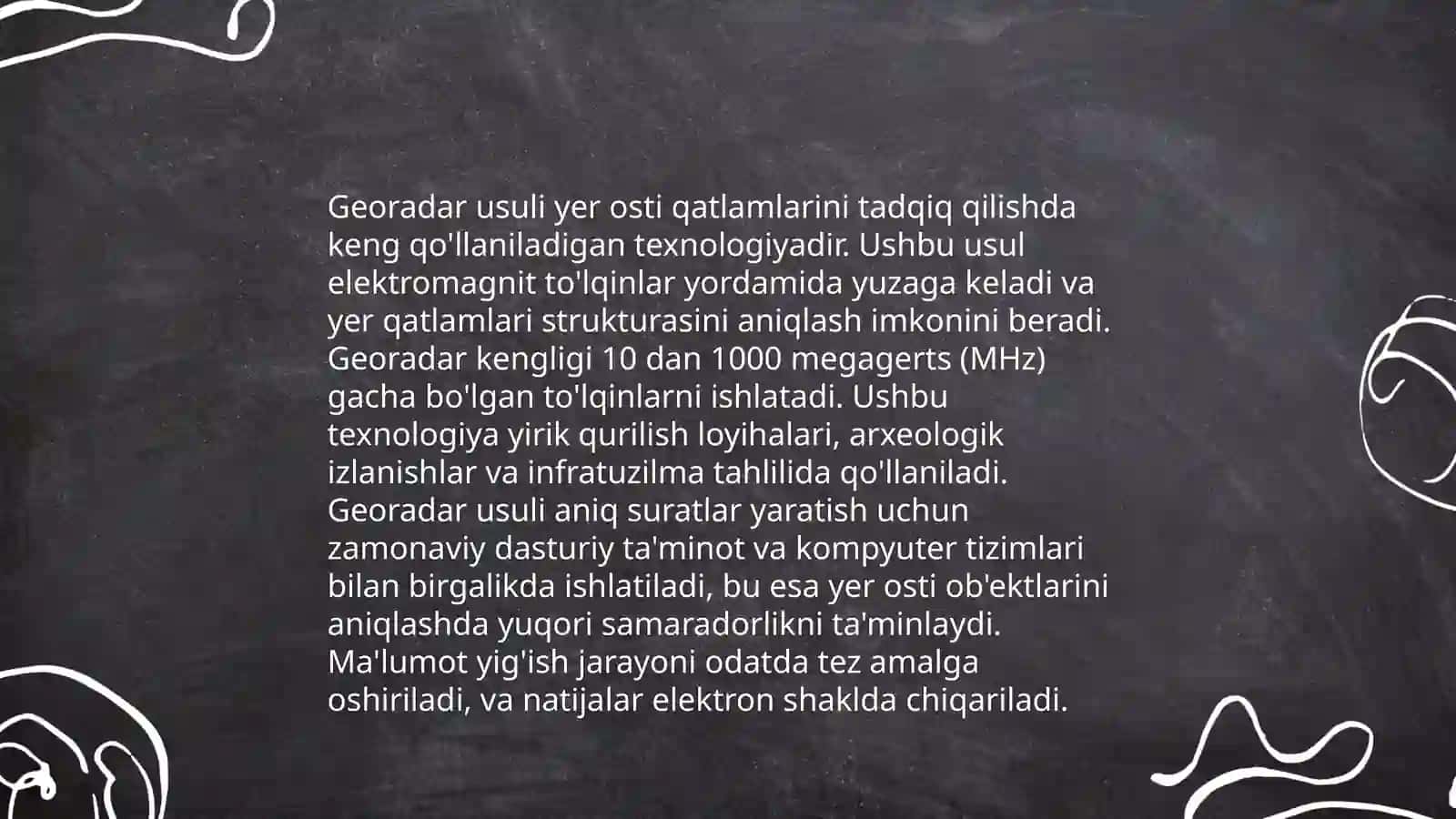 Geografik vazifalarni bajarishda geofizik usullarining qoʻllanishi 4