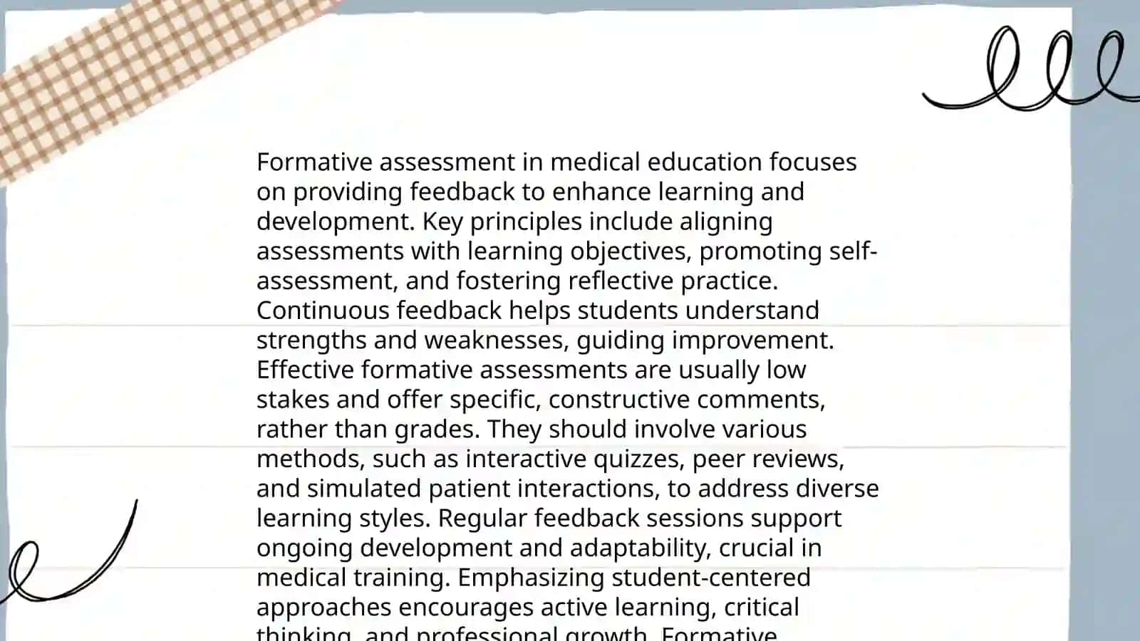 Formative Assessment Culture in Medical education: A Siddha Medicine Approach 4