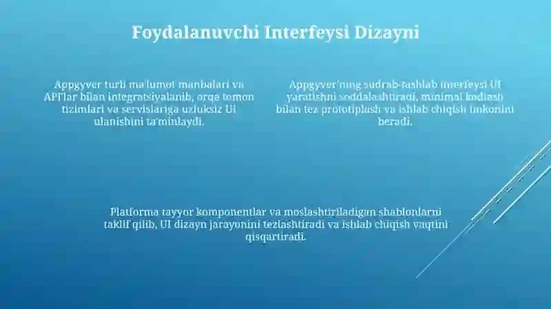 AppGyver platforma imkoniyatlarini o'rganish 4