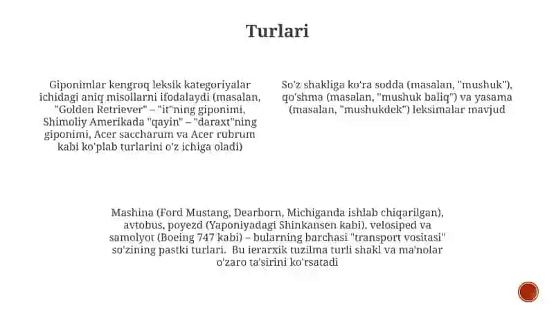 Leksemalarning shakl va maʼno munosabatiga koʻra turlari 4