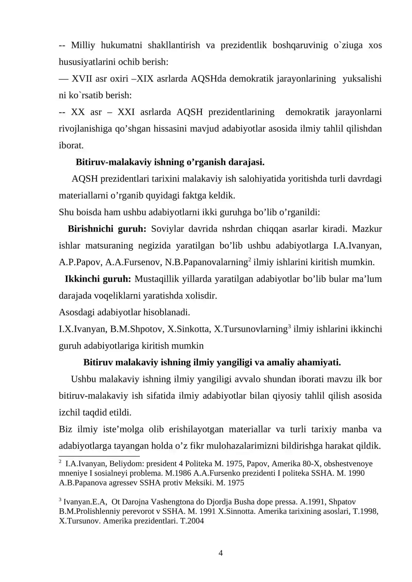 AQSHda demokratik jarayonlar va prezidentlik boshqaruvining vujudga kelishi 4