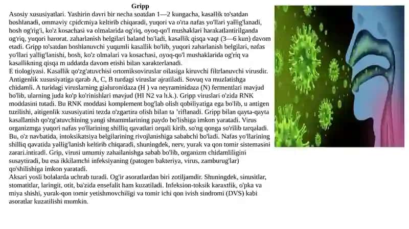 O’zbekiston Davlat Jismoniy Tarbiya va Sport universiteti Tibbiyot fakulteti Davolashishi yo’nalishi 52-22-guruhta talabasi Ergashev Navruzbekning Mikrobiologiya fanidan tayyorlagan Mustaqilishi 4