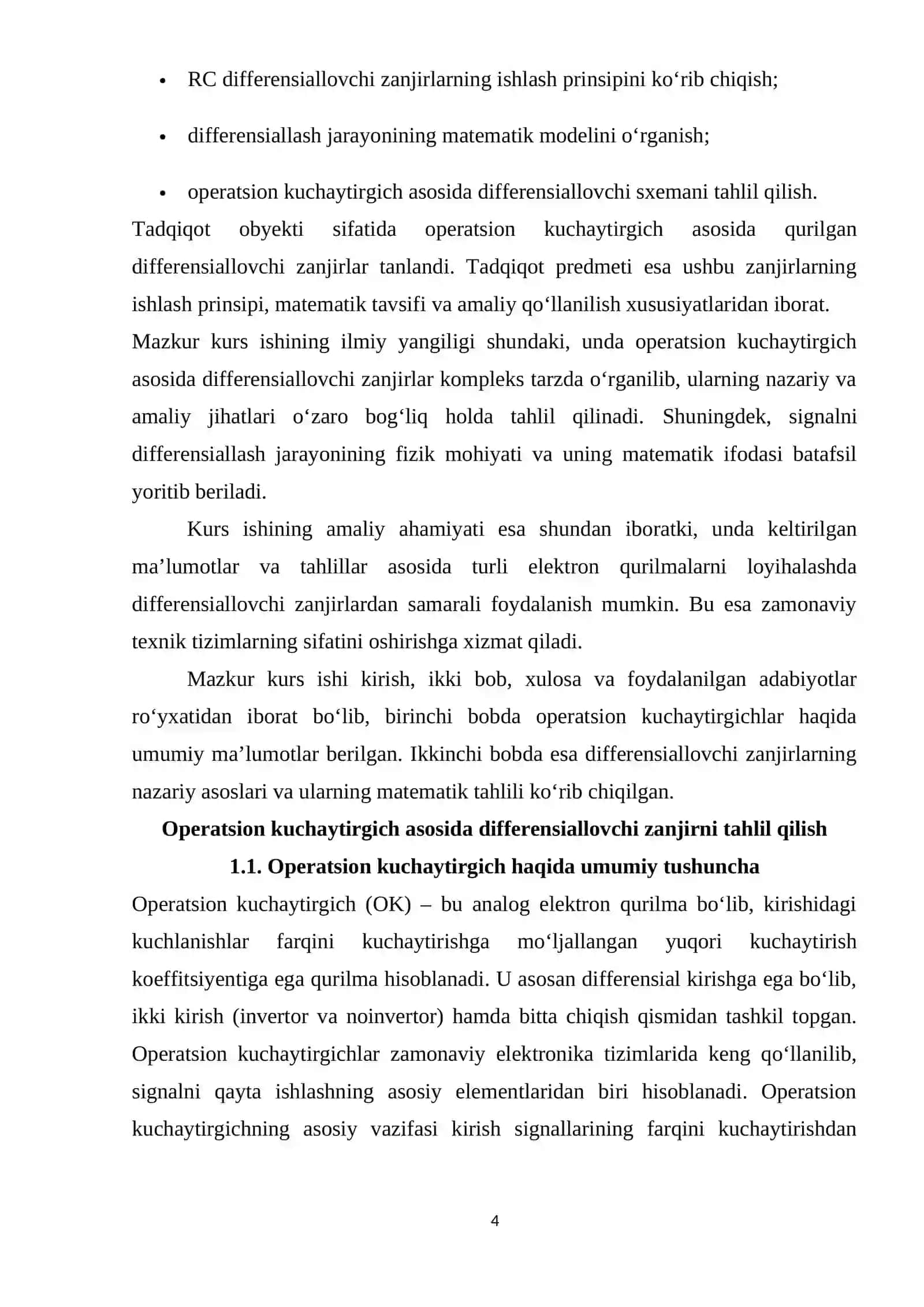 Ko'p kaskadli tranzistorli kuchaytirgichni hisoblash va tahlil qilish 4