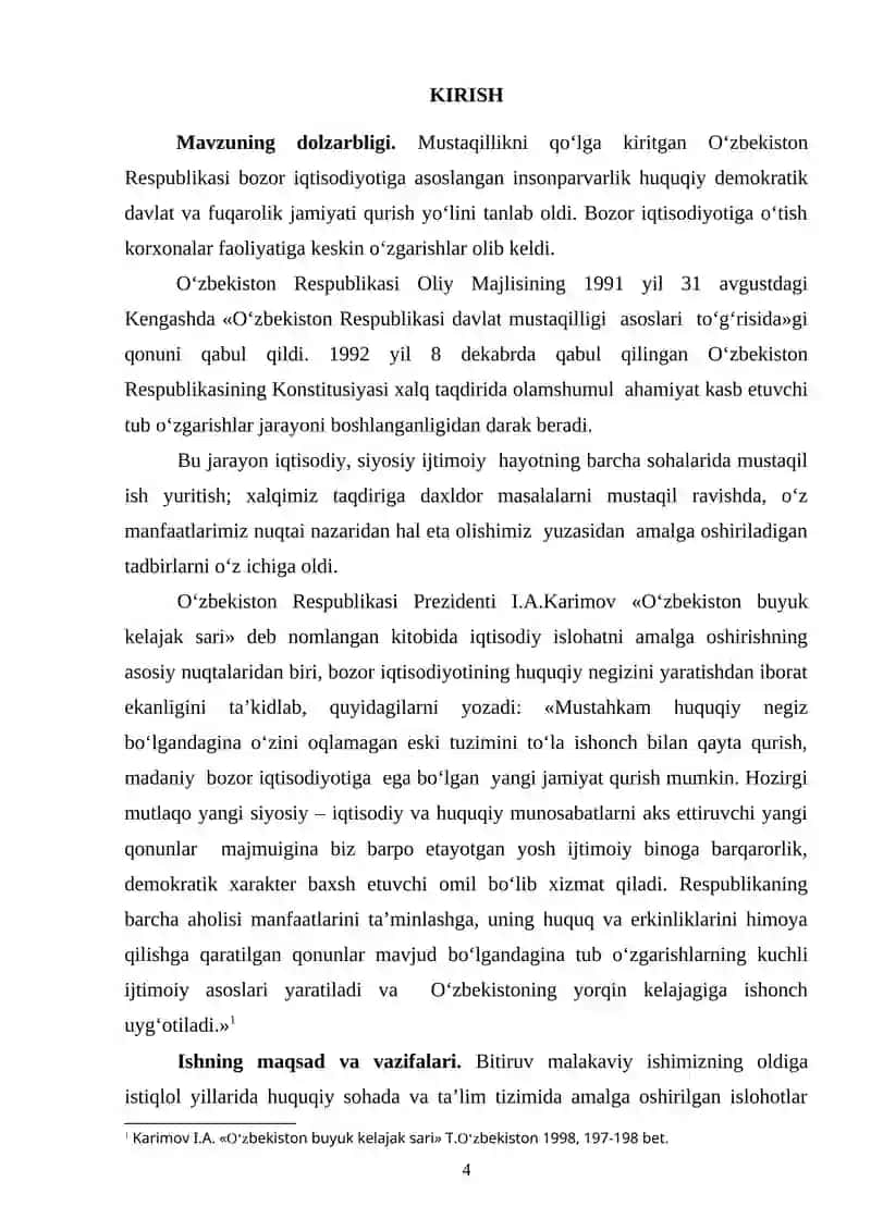 Yuridik shaxslar fuqarolik huquqining sub’ekti sifatida 4
