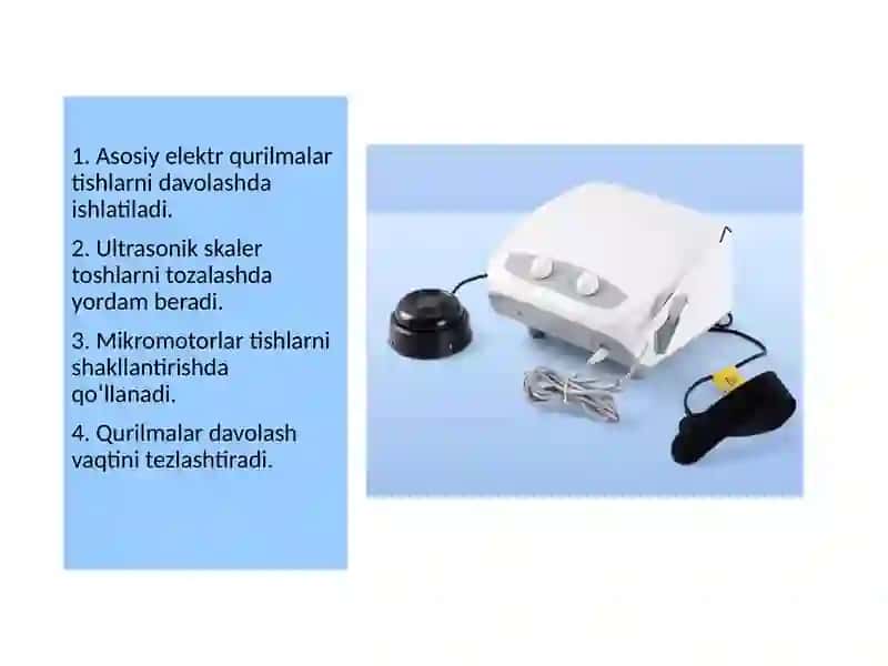 Zamonaviy stomatologik asbob uskunalar 4