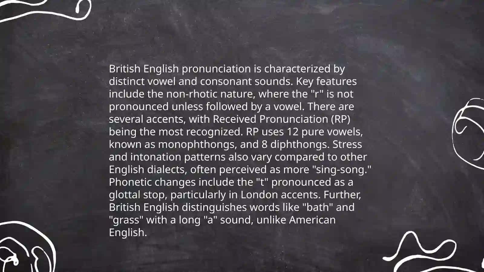 Types of pronunciation in countries with examples 4
