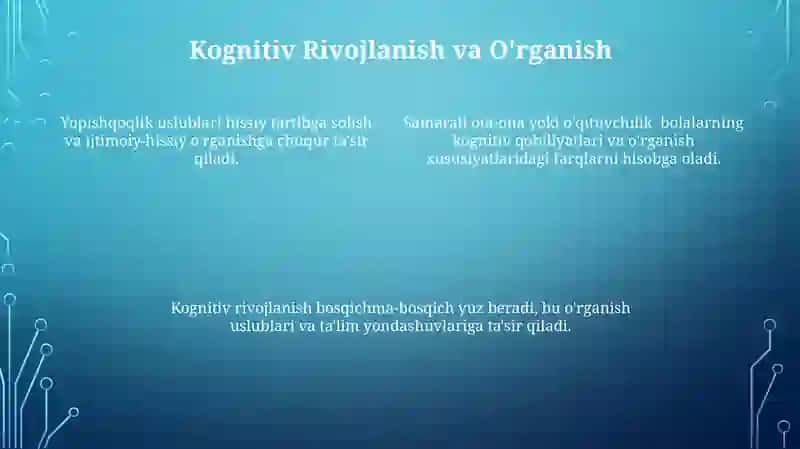 Tarbiya jarayonining psixologik asoslari 4