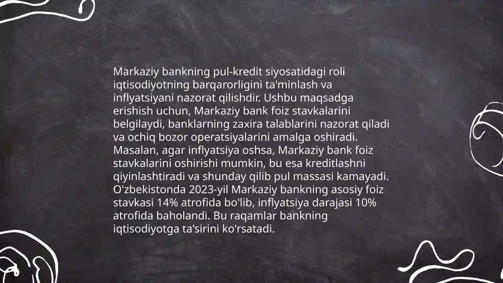 Davlatning pul kredit siyosati 4