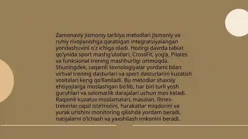 Yangi davrda jismoniy tarbiya tizimi rivojlanishi 4