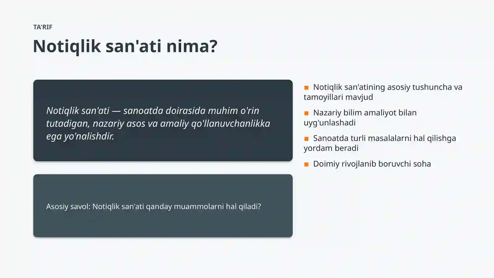 Notiqlik san'ati 4