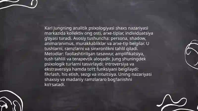 Chet el psixologiyasida shahs nazariyalari 4