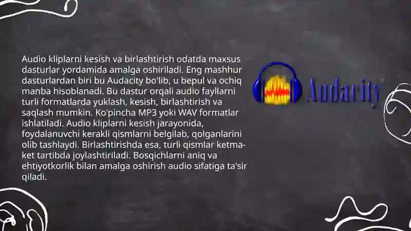 Adobe premiere dasturida ovozlarni qayta ishlash 4