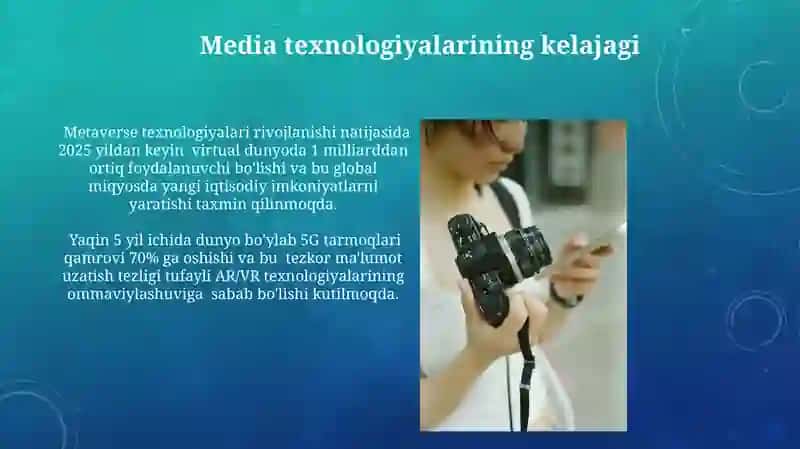 Media texnologiyalar kundalik hayotda 4