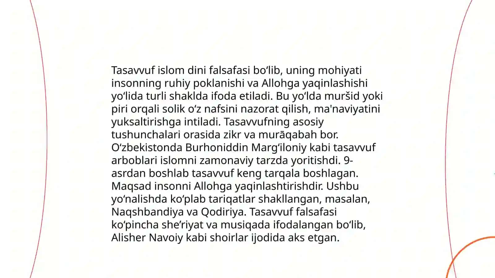 Tasavvuf tushunchasi va uning mohiyati 4
