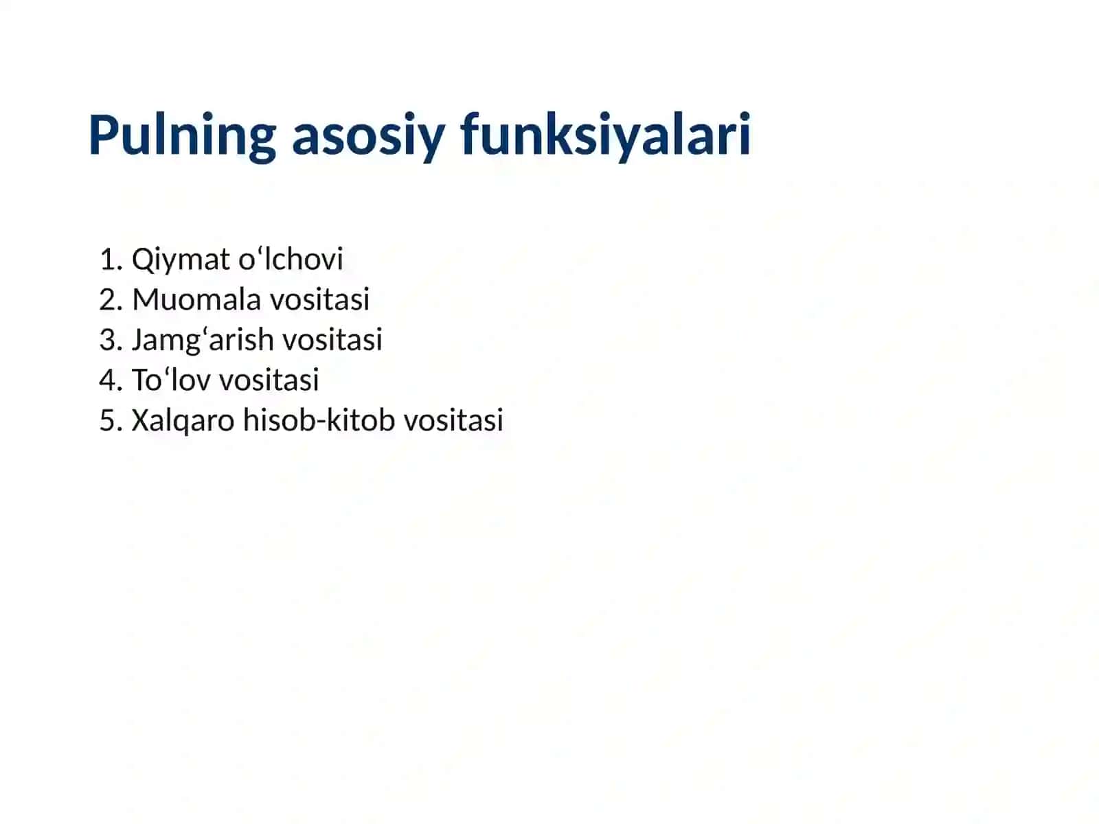 Iqtisodiyotda pul munosabatlari 4