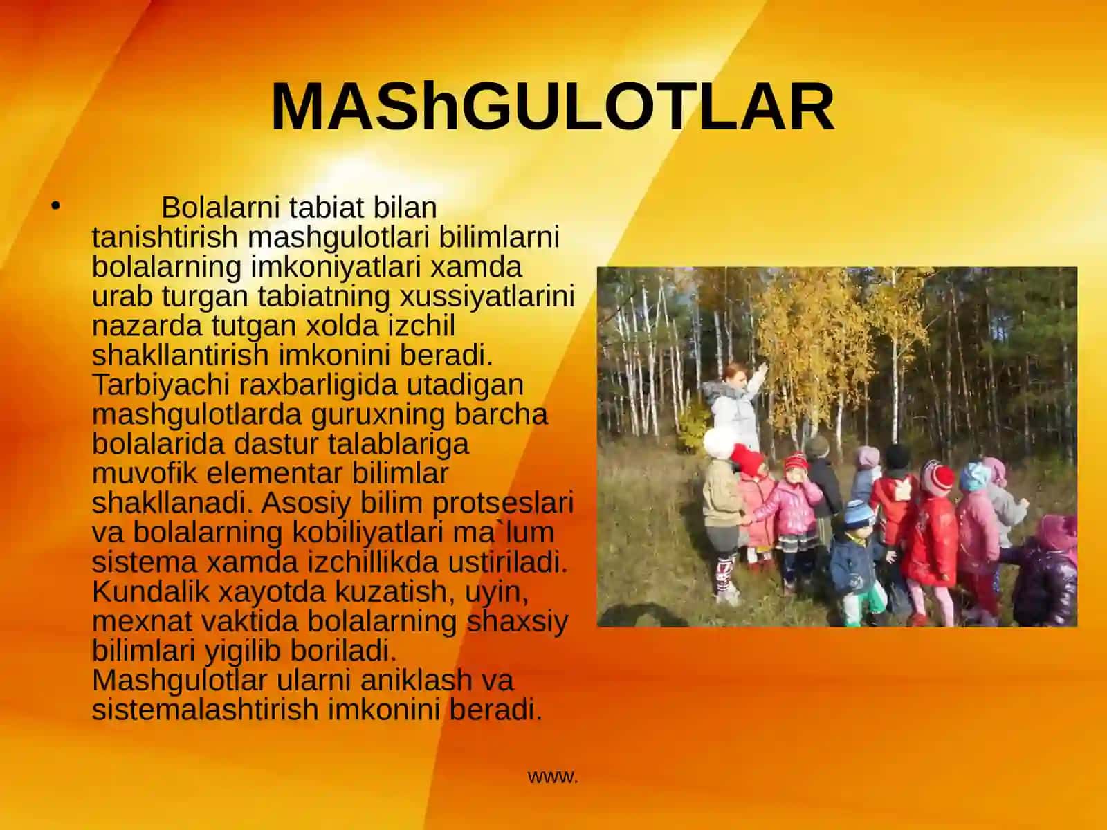 Bolalarni maktabga tayyorlashda tabiat bilan tanishtirish 4