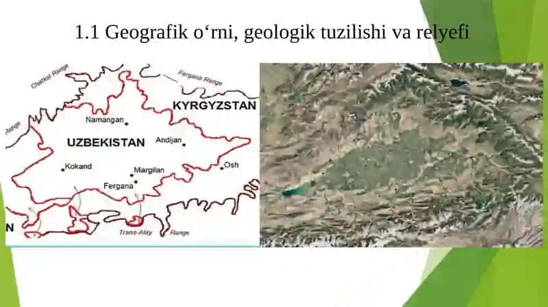 "FARG‘ONA VODIYSI YER-SUV RESURSLARI VA ULARDAN OQILONA FOYDALANISH MASALALARI" 4