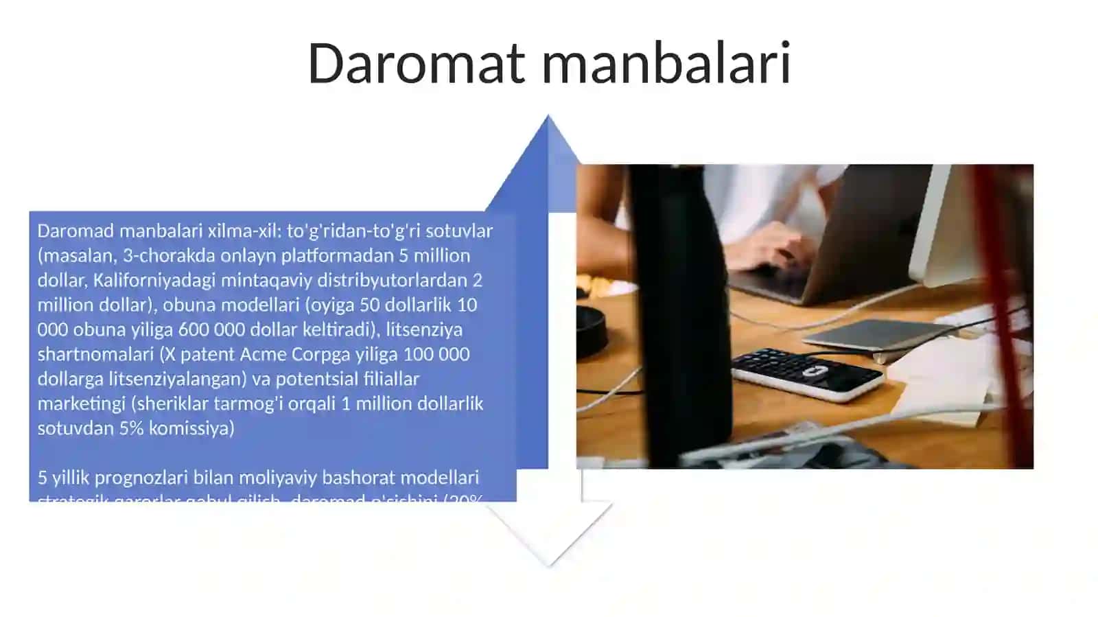 Korxona faoliyatining moliyaviy asoslari 4