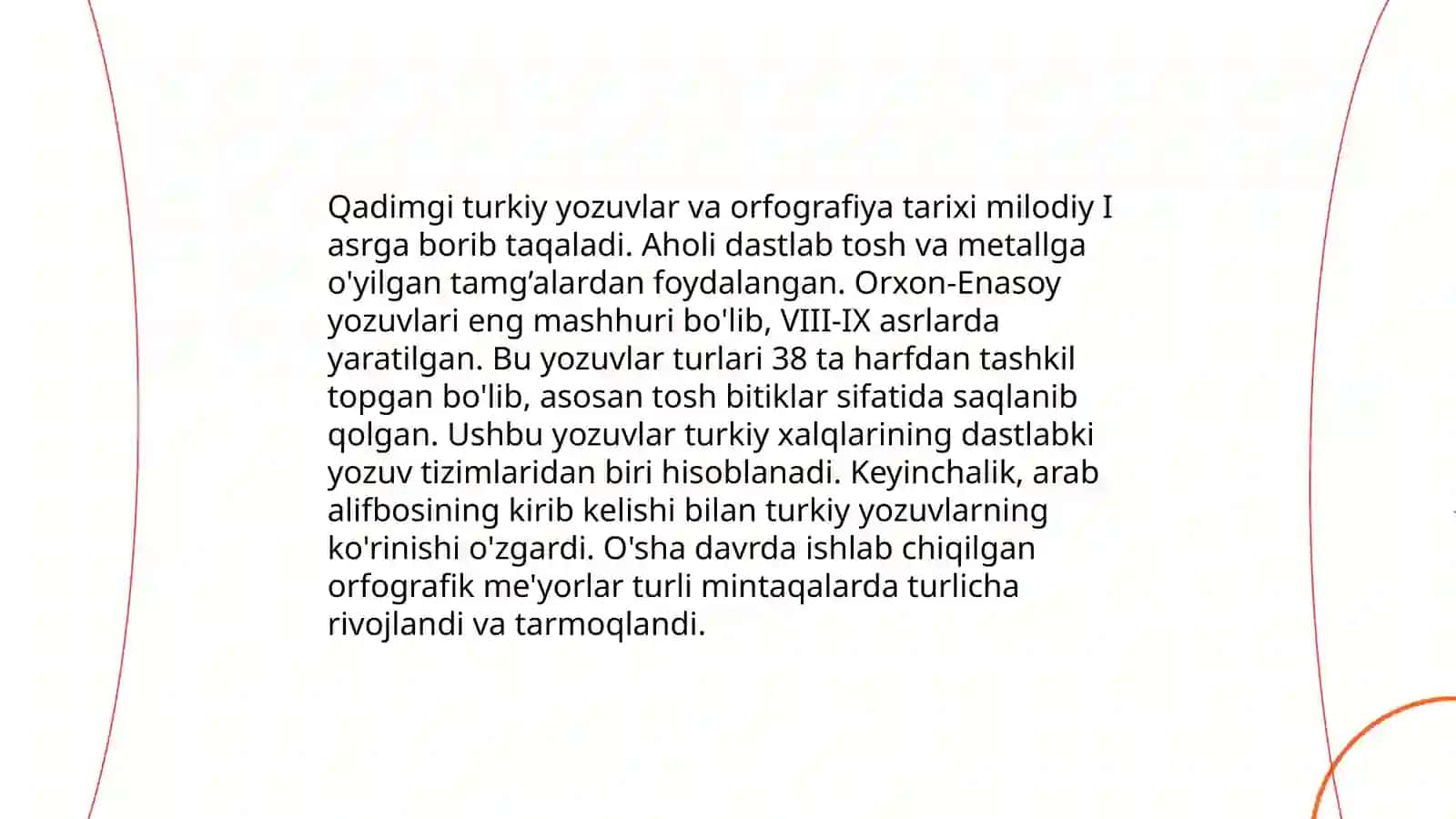 O'zbek orfografiyasining tarixiy taraqqiyoti 4