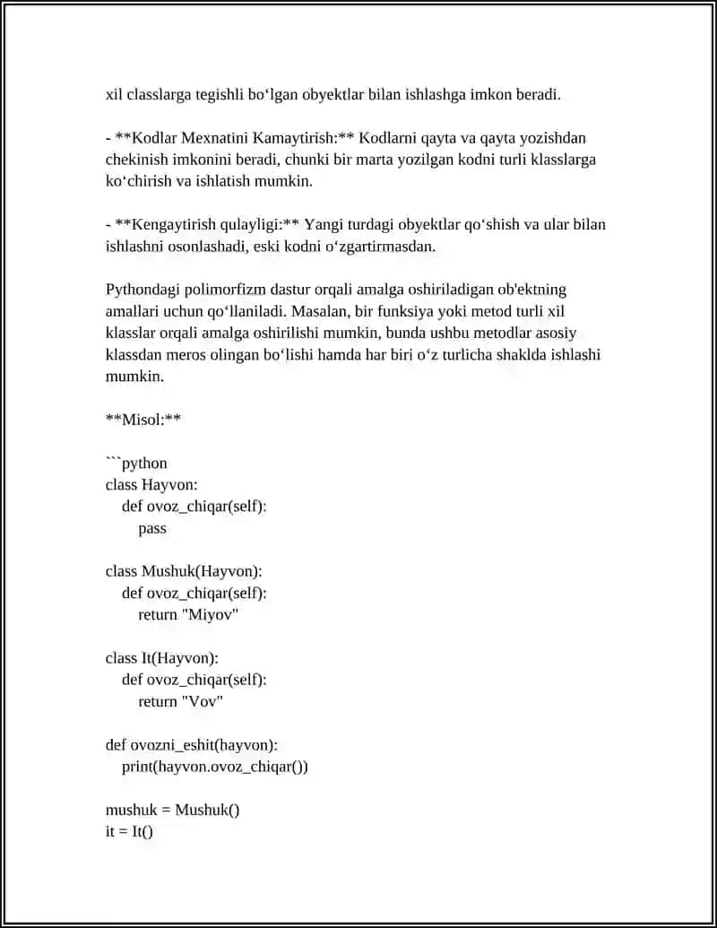 PYTHON POLIMORFIZM 4