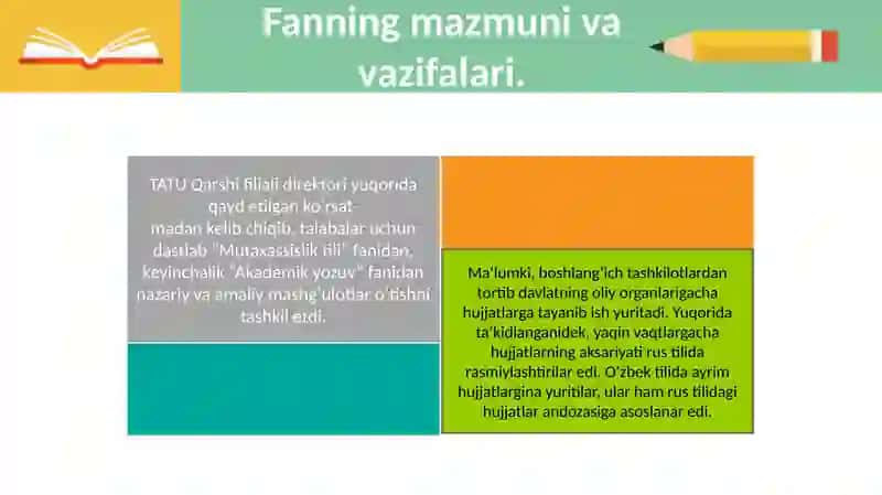 Akademik yozuvning mazmuni va vazifalari 4
