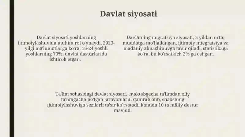 Tarbiya-ijtimoiylashtirish omillari 4