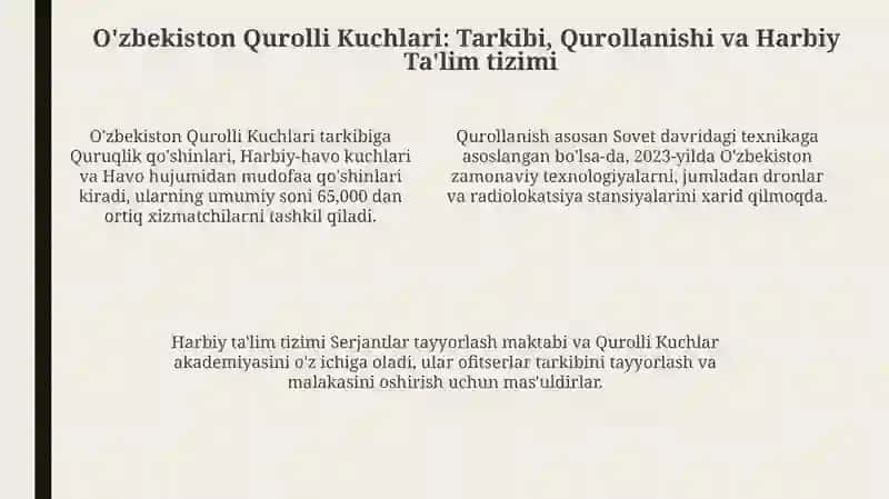O'zbekiston Respublikasi Mudofaa Qobiliyatining Tarixiy Rivojlanishi va Zamonaviy Holati 4