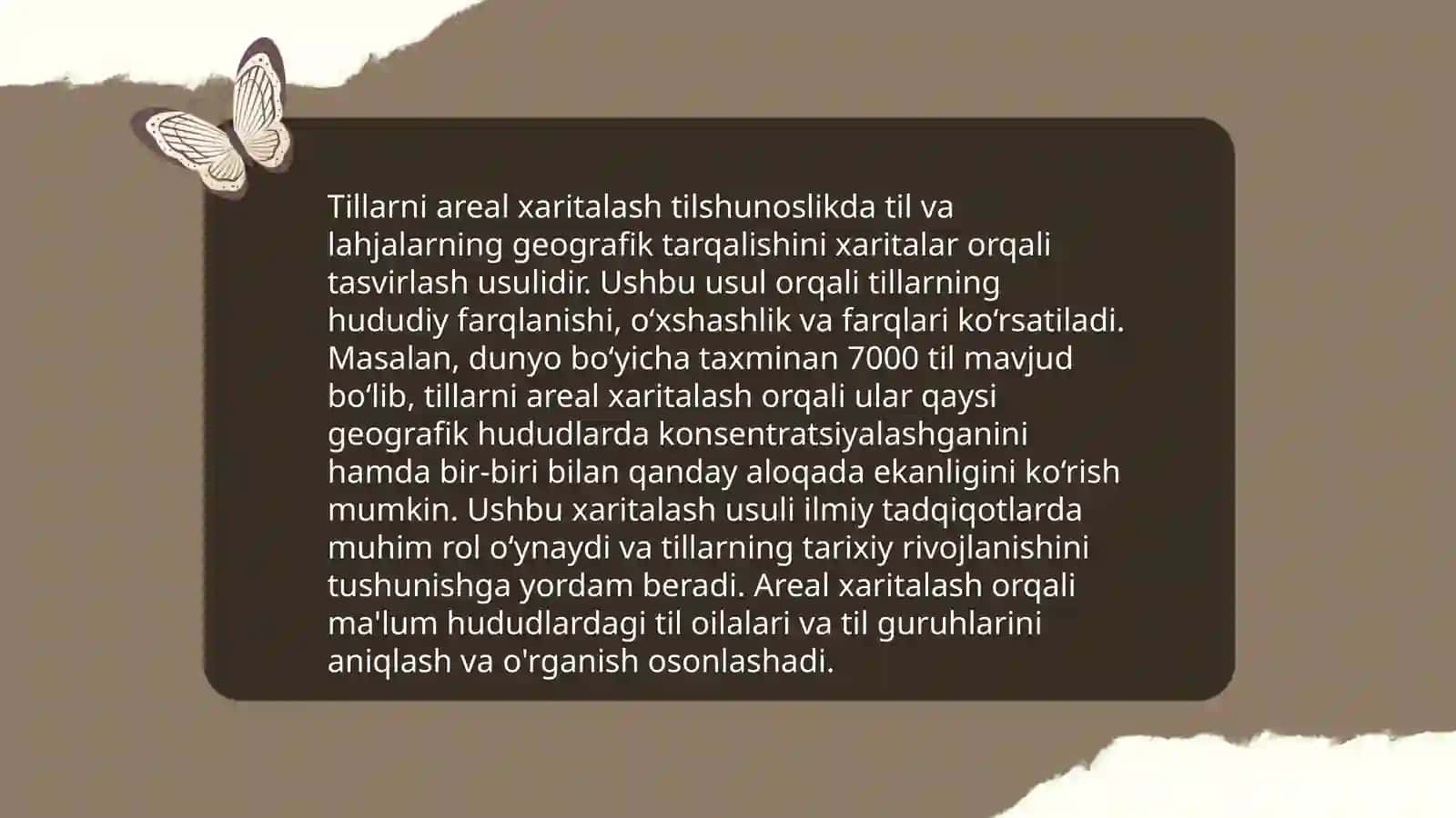 Tilning funksional va areal klassifikatsiyasi 4
