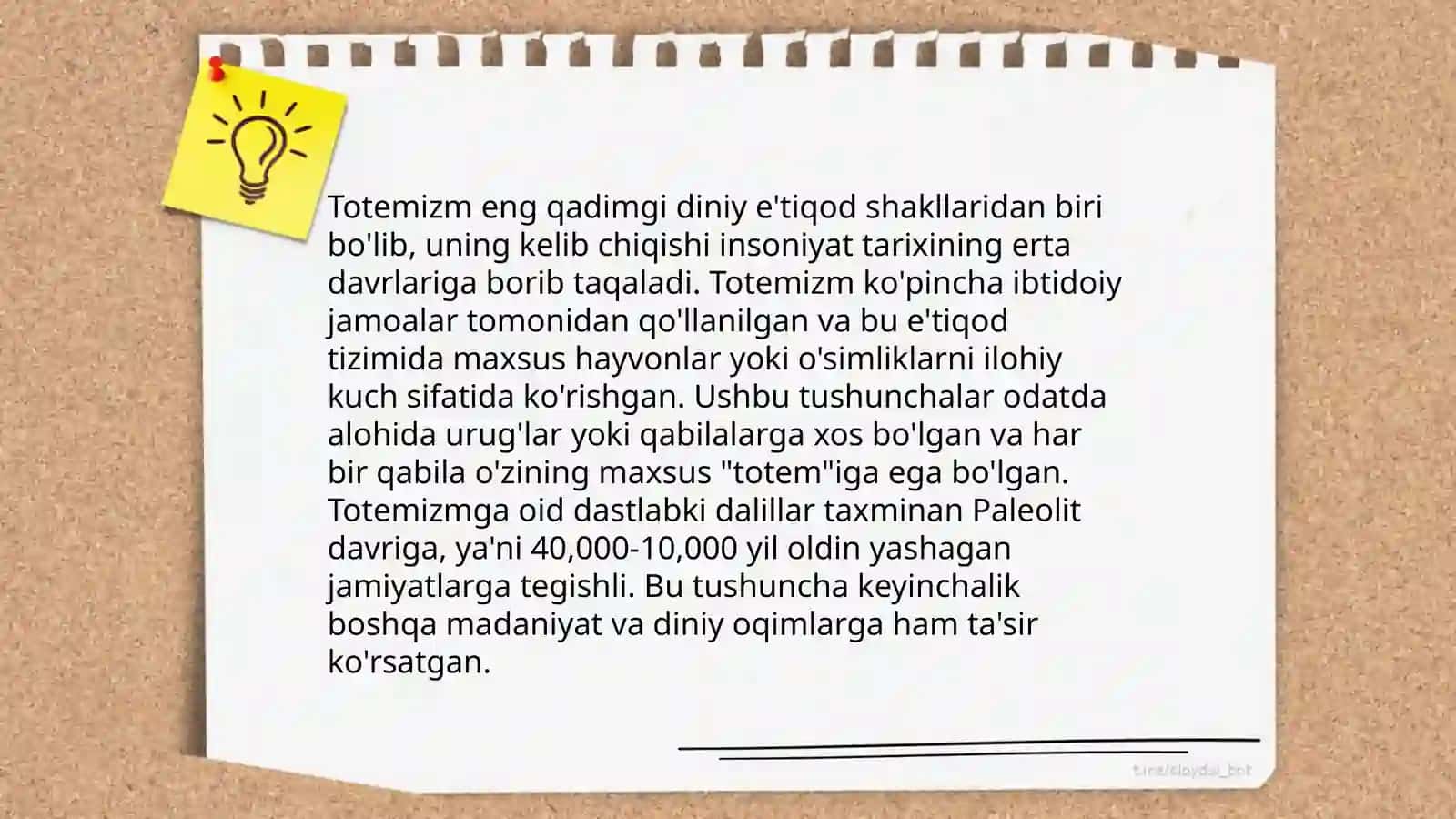 Animizm, totemizm, fetishizm, sehr magiyalarining qiyosiy tahlili 4