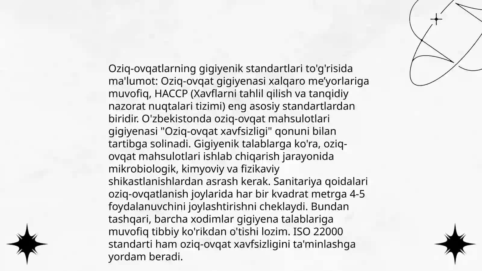Tez buziluvchi oziq-ovqat mahsulotlarining tasnifi 4