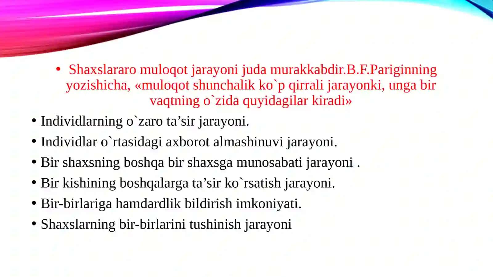 MULOQOT PSIXOLOGIYASI 4