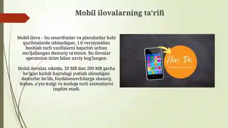 Mobil ilovalar va ularning ahamiyati 4