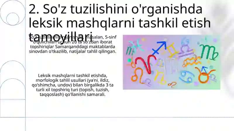 So'z tarkibini o'rganishda leksik mashqlarni tashkil etish 4