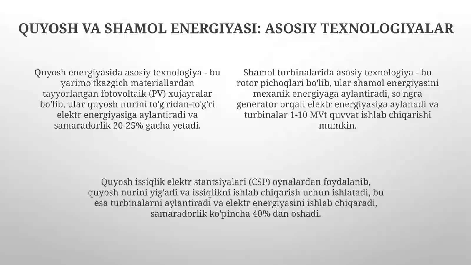 Muqobil elektr manbalari 4