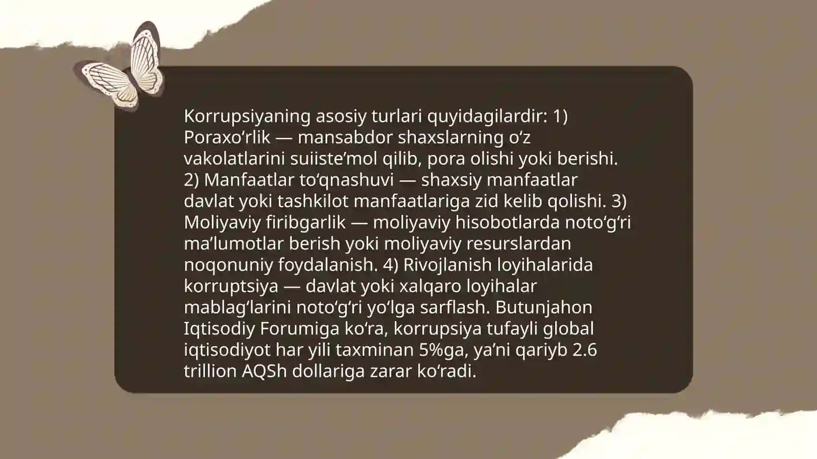 Korrupsiyaning mohiyati va uning oqibatlari 4