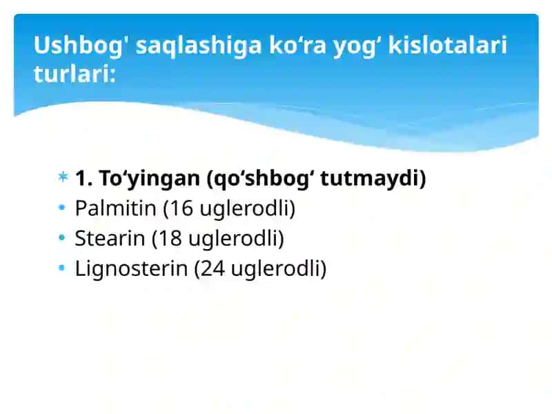 Lipidlar almashinuvi 4