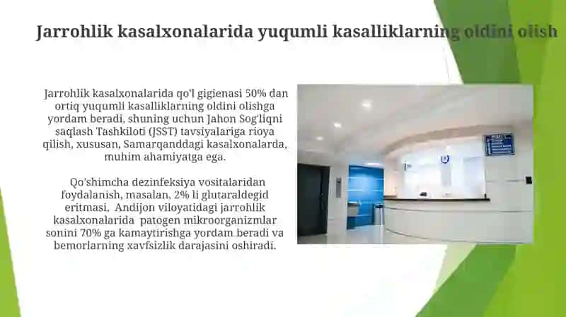Xirurgiyada gospital infeksiyani profilaktikasi 4