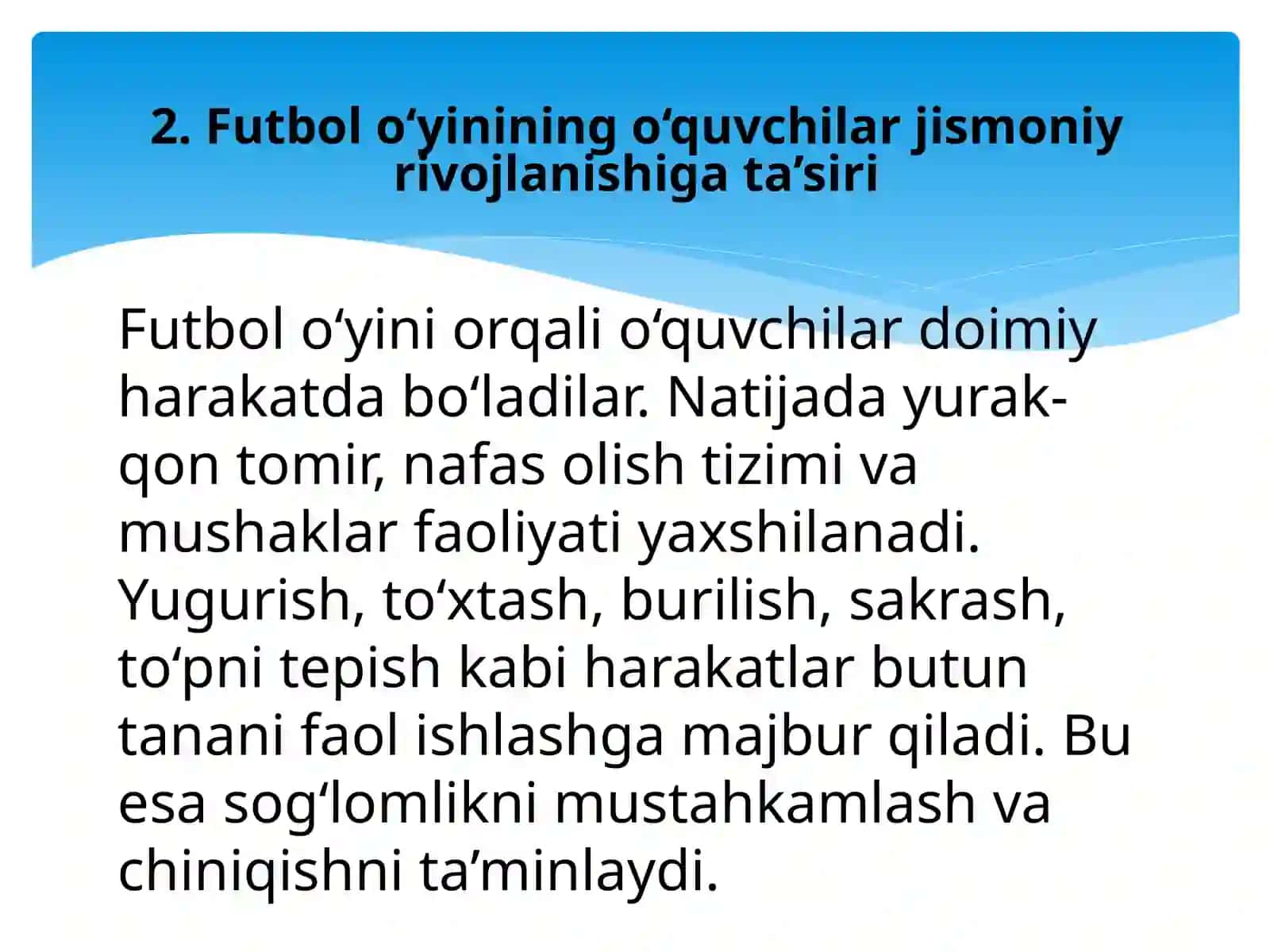 Umumta’lim maktablari jismoniy tarbiya darslarida futbol o‘yini 4