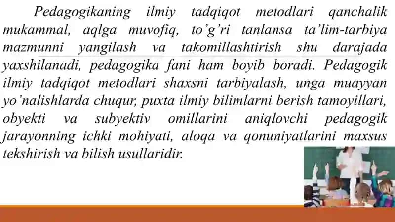 Kreativ Pedagogikaning Ilmiy-tadqiqot Metodlari 4