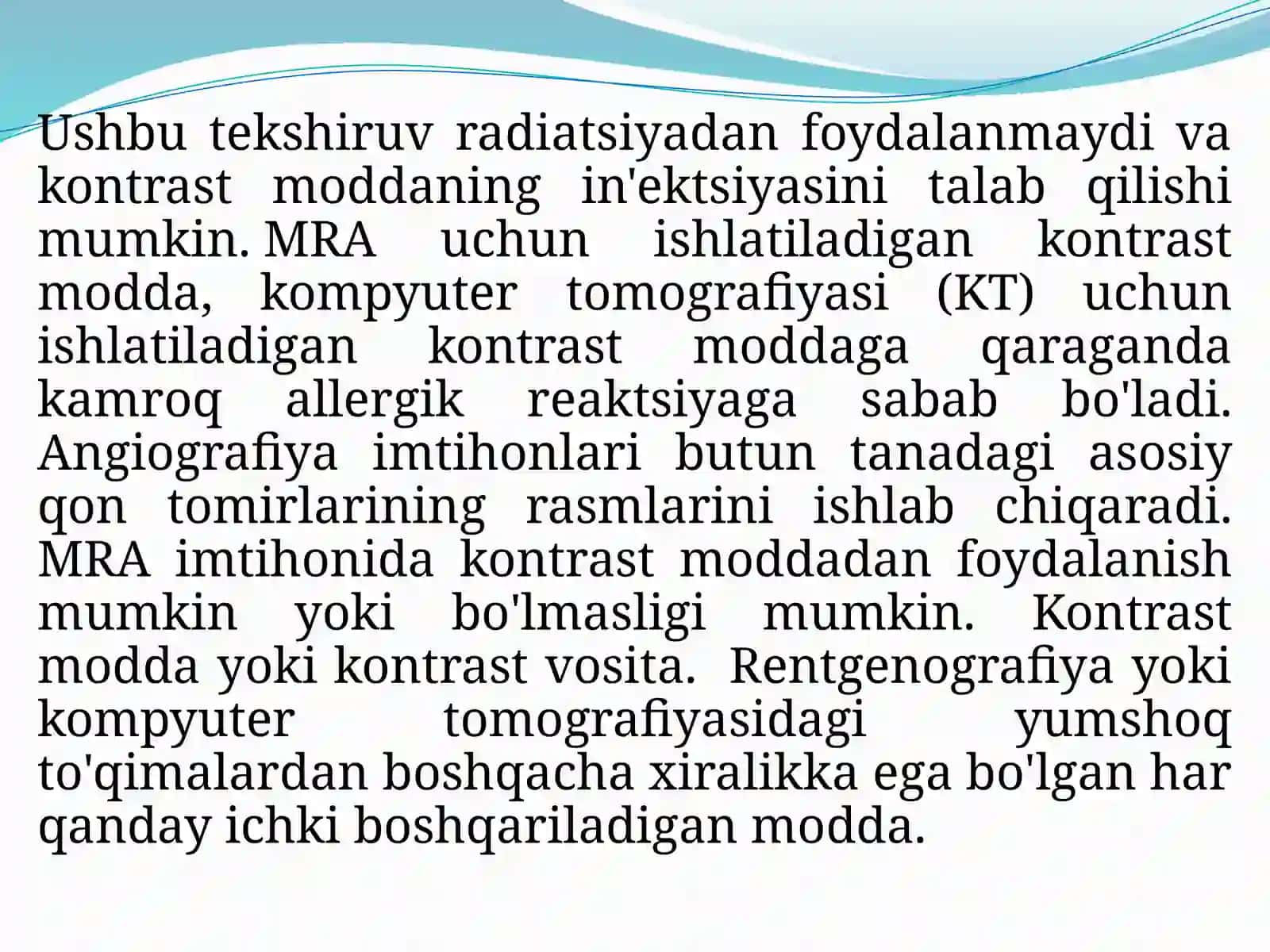 Kontrasti oshirilgan MRA 4