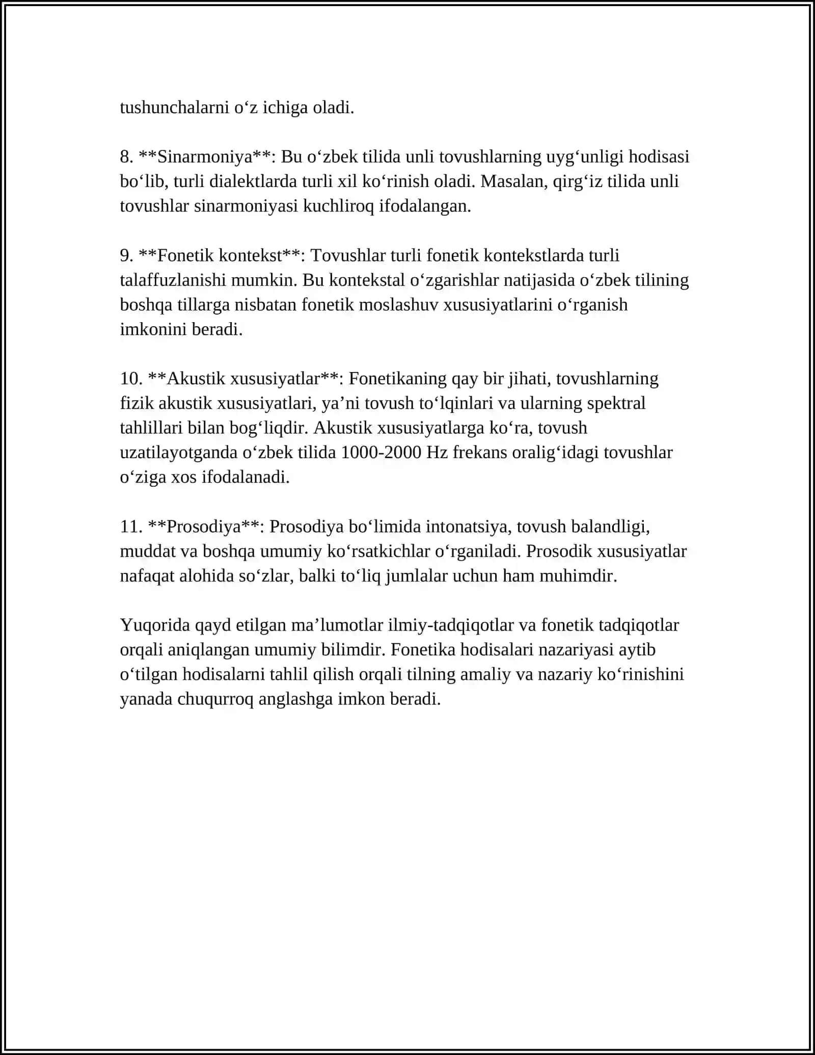 Fonetik Hodisalar va Tovush O'zgarishlarining Badiiy-Estetik Vazifalari (Erkin Vohidov She'riyati Misolida) 4