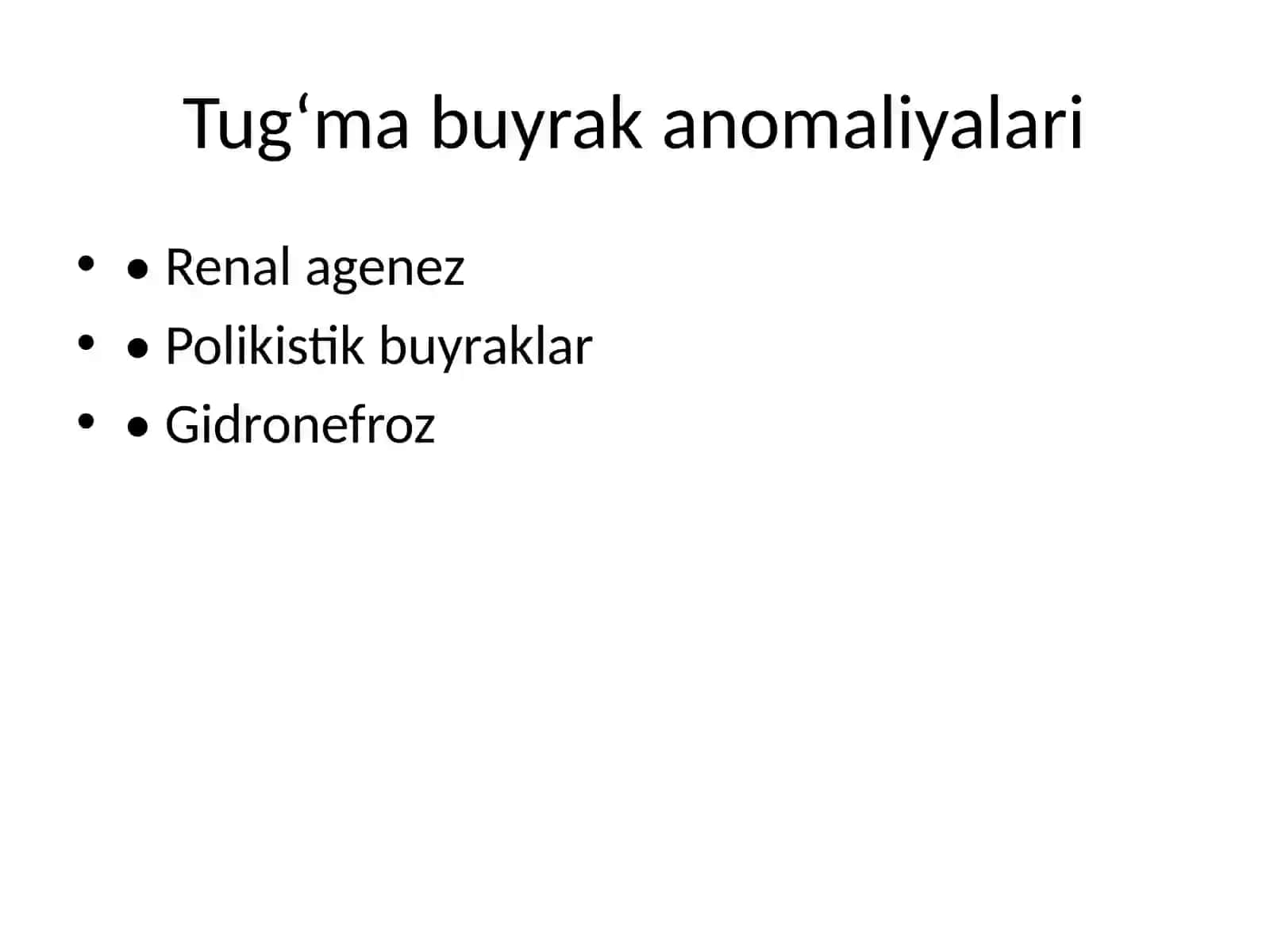 Chaqaloqlar buyrak kasalliklari 4